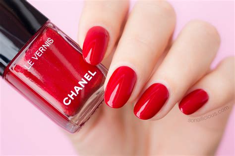 best chanel red nail polish